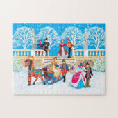 Winterloop Legpuzzel (Horizontaal)