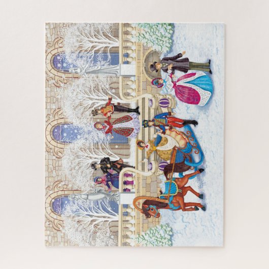 Winterloop Legpuzzel (Verticaal)