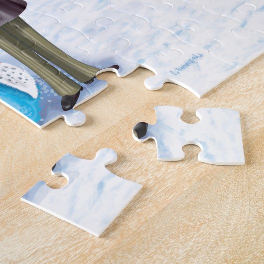 Winterloop Legpuzzel (Zijkant)