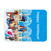 Winterloop Magneet (Horizontaal)