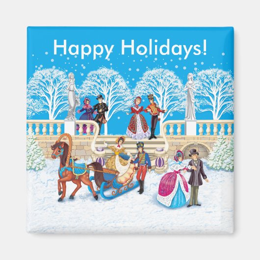 Winterloop Magneet (Voorkant)