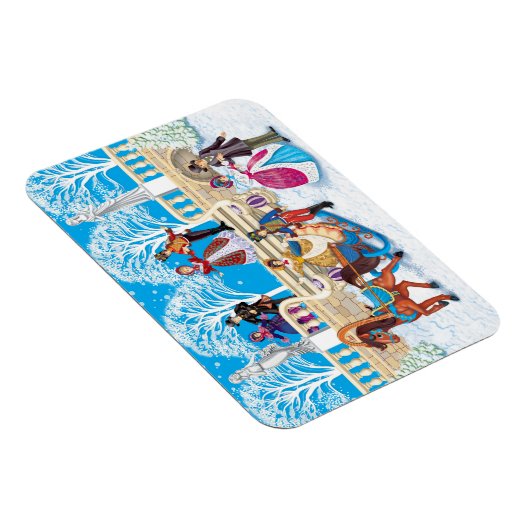 Winterloop Magneet (Rechterzijde)