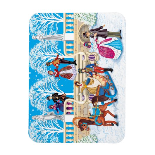 Winterloop Magneet (Verticaal)