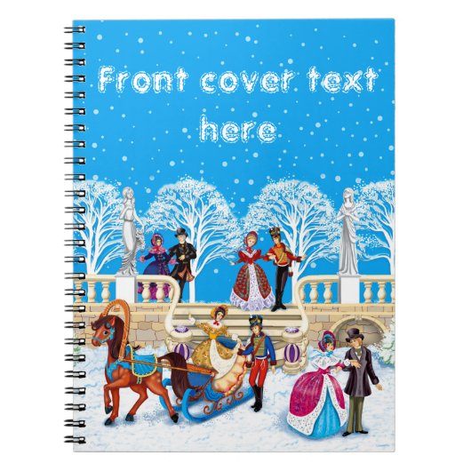 Winterloop Notitieboek (Voorkant)
