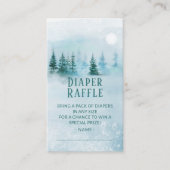 Winterluier Raffle Baby Het is koud buiten Kaart (Voorkant)