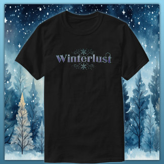 Winterlust Paarse T-shirt