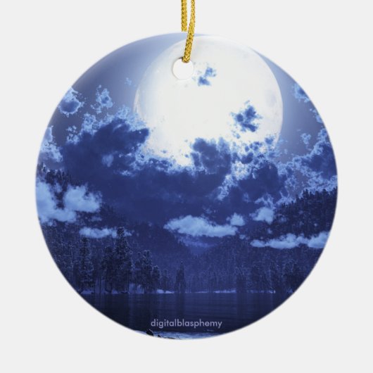 Wintermaan/Circumpolair Ornament (Voorkant)