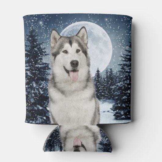 Wintermaan Husky Koelbox Blikjeskoeler (Achterkant)