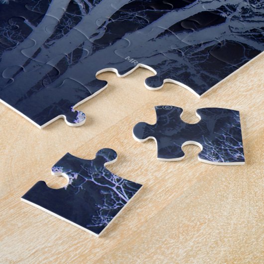 Wintermaan... Legpuzzel (Zijkant)