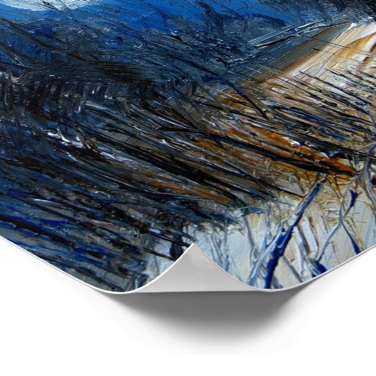 wintermaan poster (Hoek)