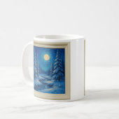 Wintermaanlichtmok Koffiemok (Voorkant links)