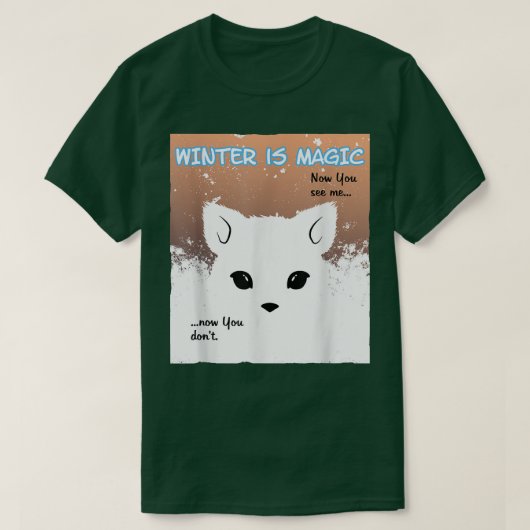 wintermagie t-shirt (Design voorkant)