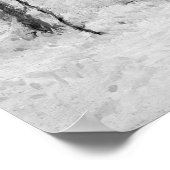 Wintermagisch in B/W Poster (Hoek)