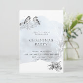 Wintermagische kerstfeest kaart (Staand voorkant)