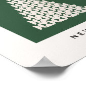 Wintermarkt 07 kerstboom poster (Hoek)