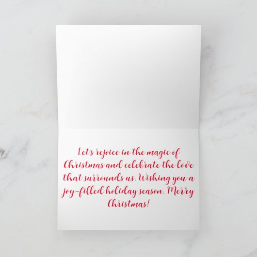 "Wintermarktfeesten" Kaart (Binnen)