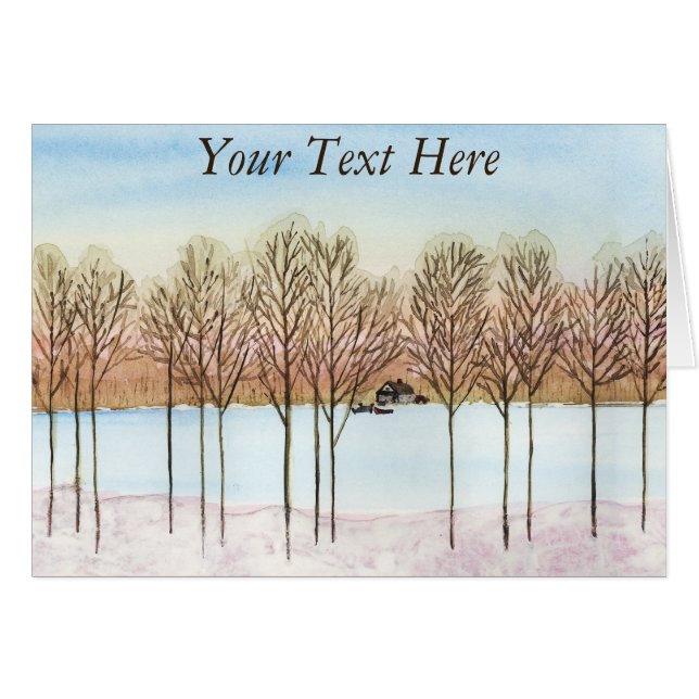 Wintermeer (Voorkant Horizontaal)