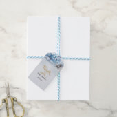 Wintermeer meer cadeaulabel (Met Touw)