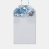 Wintermeer meer cadeaulabel (Achterkant)