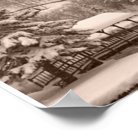 Wintermeer Poster (Hoek)