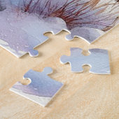 Wintermeer scène puzzel (Zijkant)