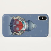 Wintermeisje  Case-Mate iPhone case (Achterkant (horizontaal))