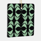 Wintermint 11 | MERRY CHRISTMAS | m3galleryStudio Keramisch Ornament (Rechts)