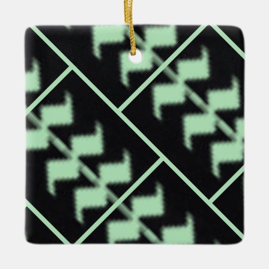 Wintermint 1 | MERRY CHRISTMAS | m3galleryStudio Keramisch Ornament (Voorkant)