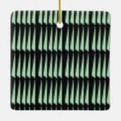 Wintermint 4 | MERRY CHRISTMAS | m3galleryStudio Keramisch Ornament (Achterkant)