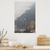 Wintermist in Pieniny Poster (Keuken)