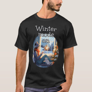 Wintermodus aan thuis met Kat en gezellige Kleren T-shirt