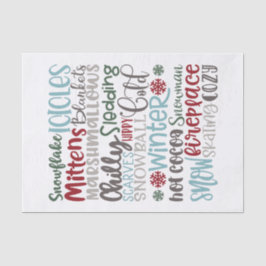 Wintermomenten Tissuepapier