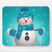 WinterMuismat/Snowman Muismat (Voorkant)
