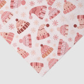 Wintermutsen & handschoenen tissuepapier (Detail)