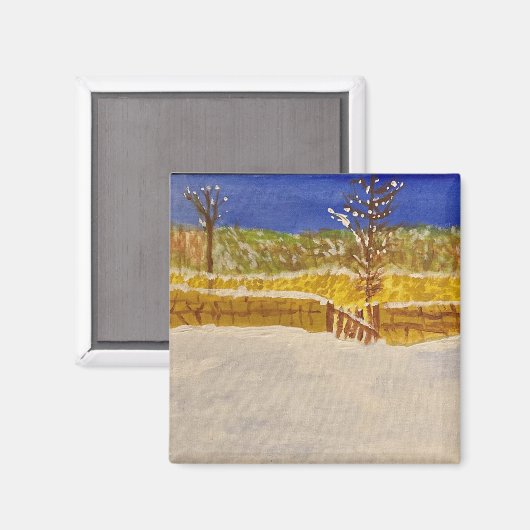 wintermuurmagneet magneet (Voorkant / Achterkant)