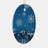 Winternacht 2024 keramisch ornament (Rechts)