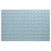 Winternacht  dorpsscène stof (Yard (91,4 cm))