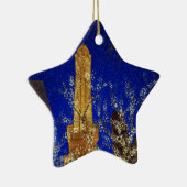 Winternacht in de watertoren keramisch ornament (Rechts)