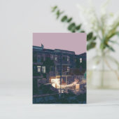 Winternacht :: Nuit d'hiver Briefkaart (Staand voorkant)