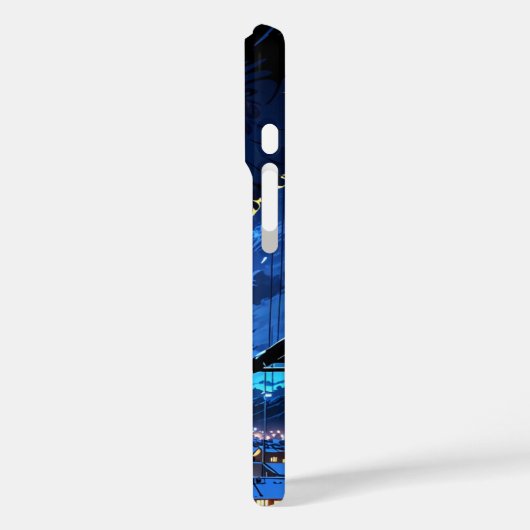 winternachtuil Case-Mate iPhone case (Achterkant / Links)