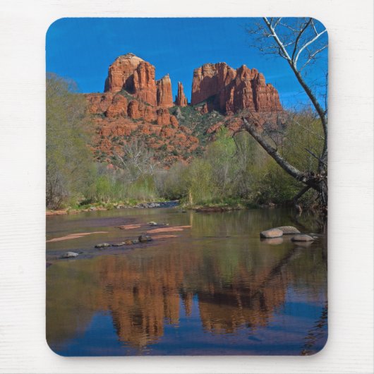 WinterNatuur in Sedona Mousepad 4038 Muismat (Voorkant)