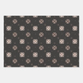 WinterNatuur Moderne Noordse Kerstmis Inpakpapier Vel (Voorkant)