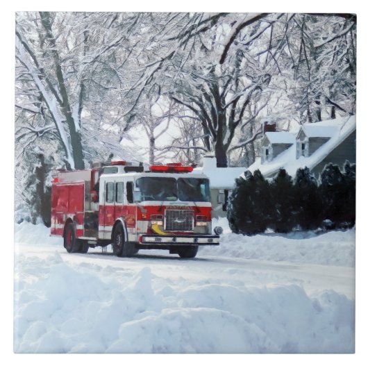 Winternoodsituatie Tegeltje (Voorkant)