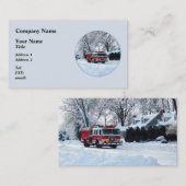 Winternoodsituatie Visitekaartje (Voorkant / Achterkant)