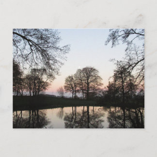 Winterochtend: Cheshire Briefkaart