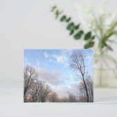 Winterochtend I Briefkaart (Staand voorkant)