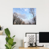 Winterochtend I Poster (Thuiskantoor)