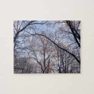 Winterochtend II Natuur Landschap Legpuzzel
