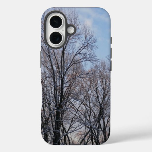 Winterochtend III Natuur Landschap Case-Mate iPhone Case (Achterkant)
