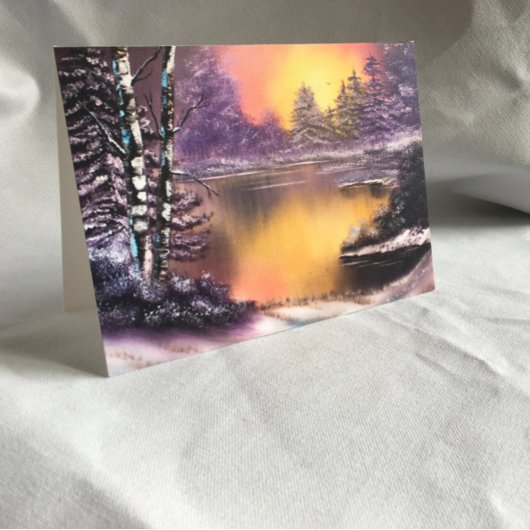 Winterochtend Kerst Kaart